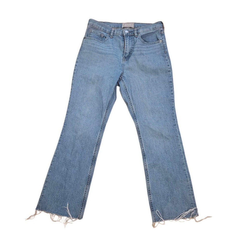 Everlane Women's Boot Cut Jeans - Light Blue